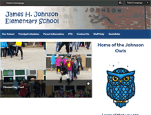 Tablet Screenshot of johnson.chclc.org